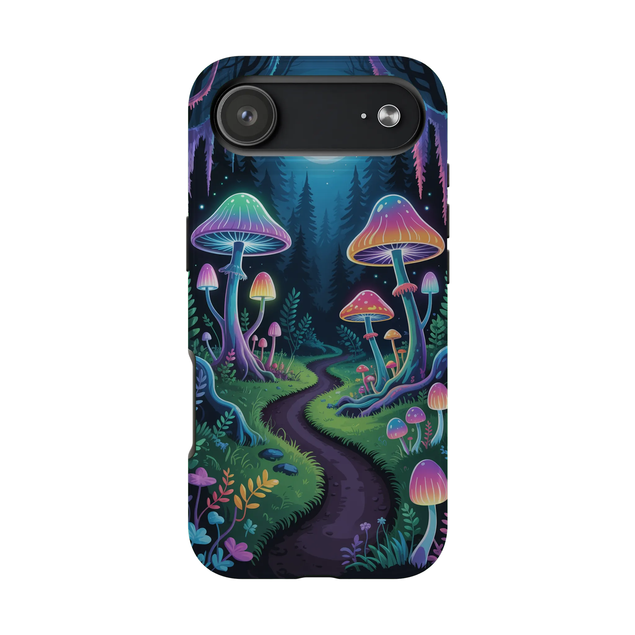 Enchanted Bioluminescent Forest