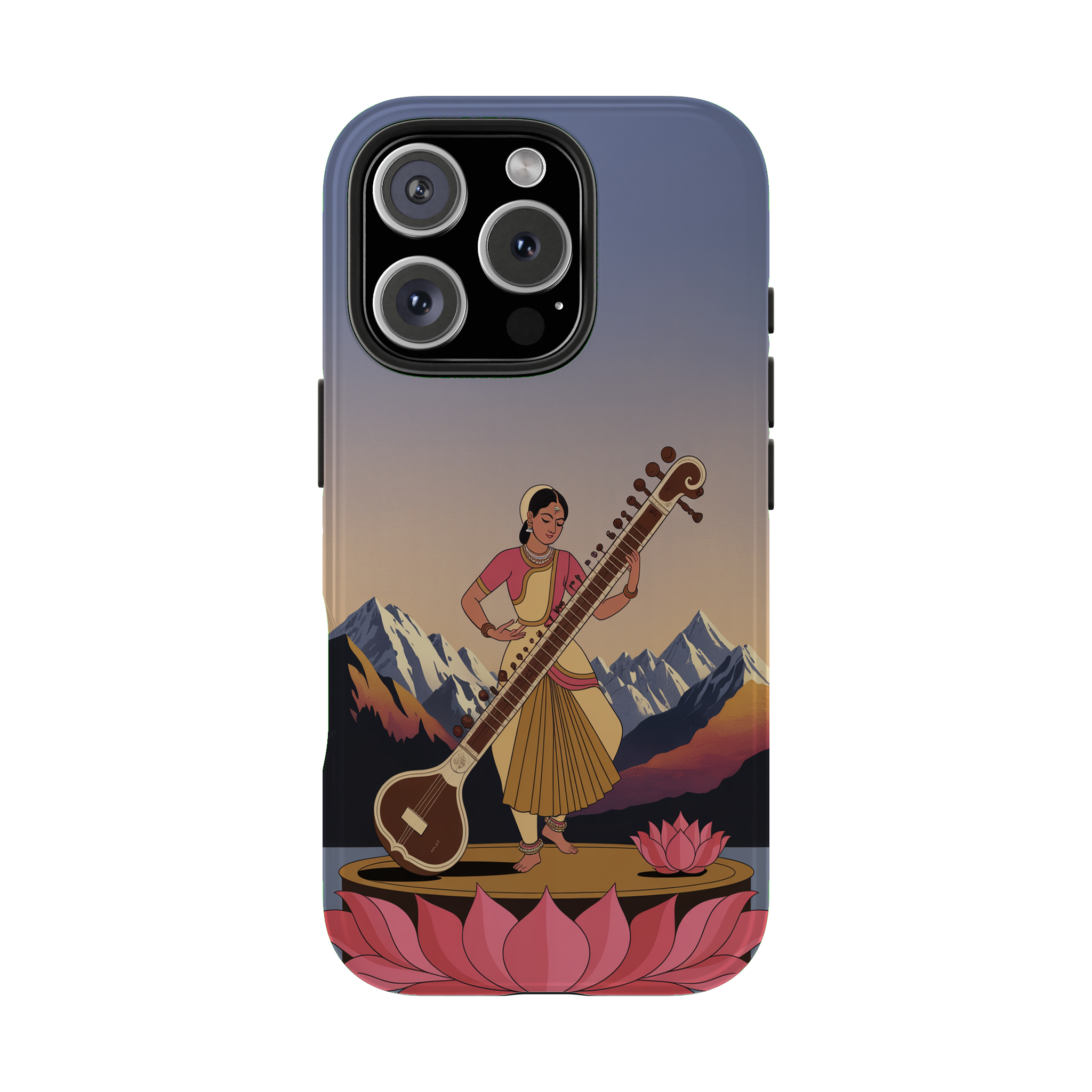 Melody Above the Peaks, digital phone case preview