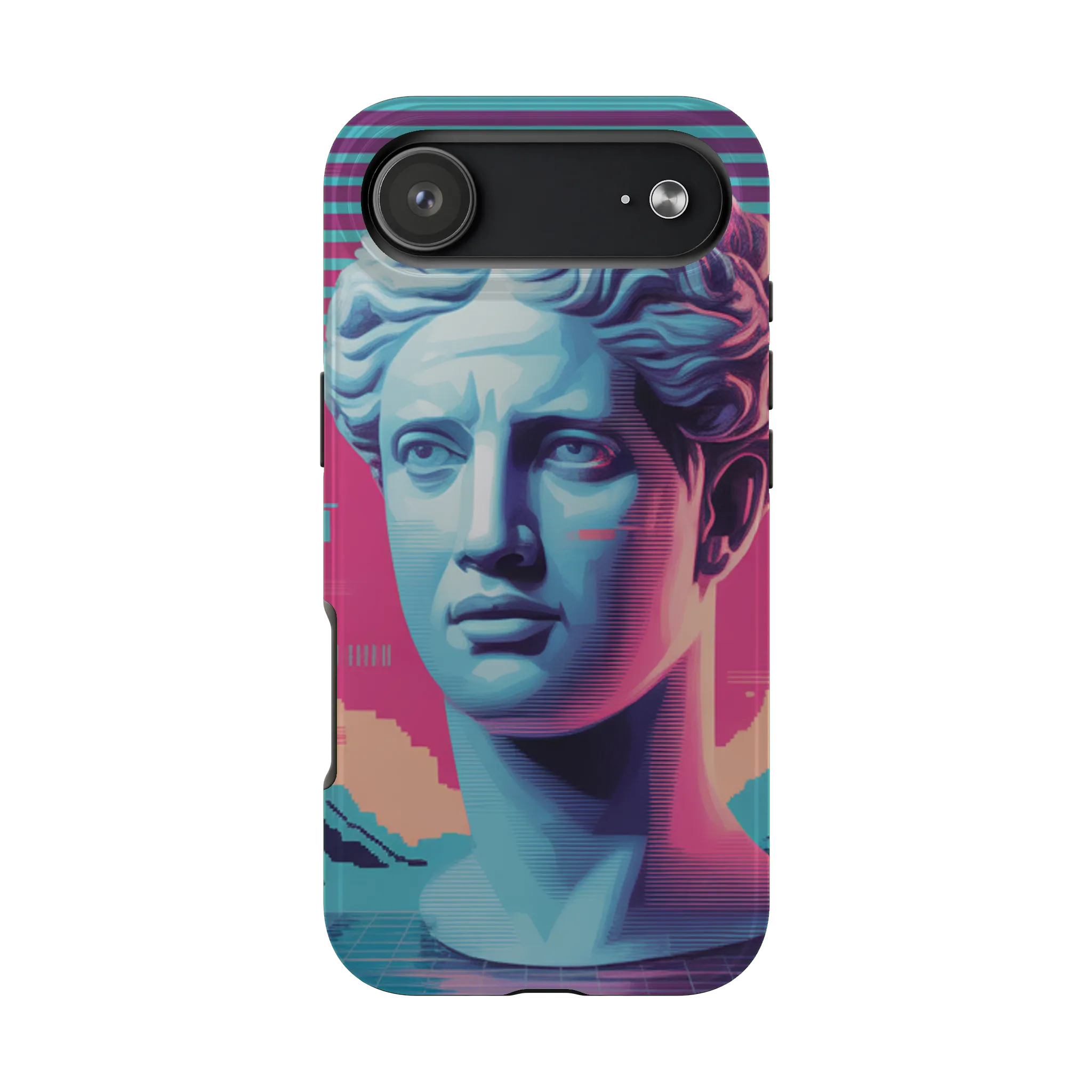 Vaporwave Glitch Aesthetic